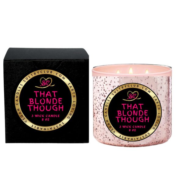 That Blonde Though 3 Wick Candle - Picture 2 of 2